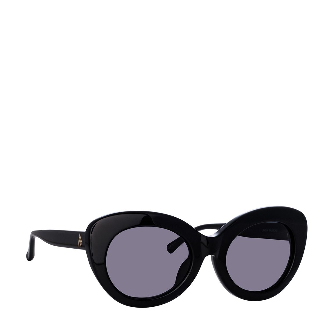 Agnes Black/ Gold/ Grey Sunglasses 55mm main product photo