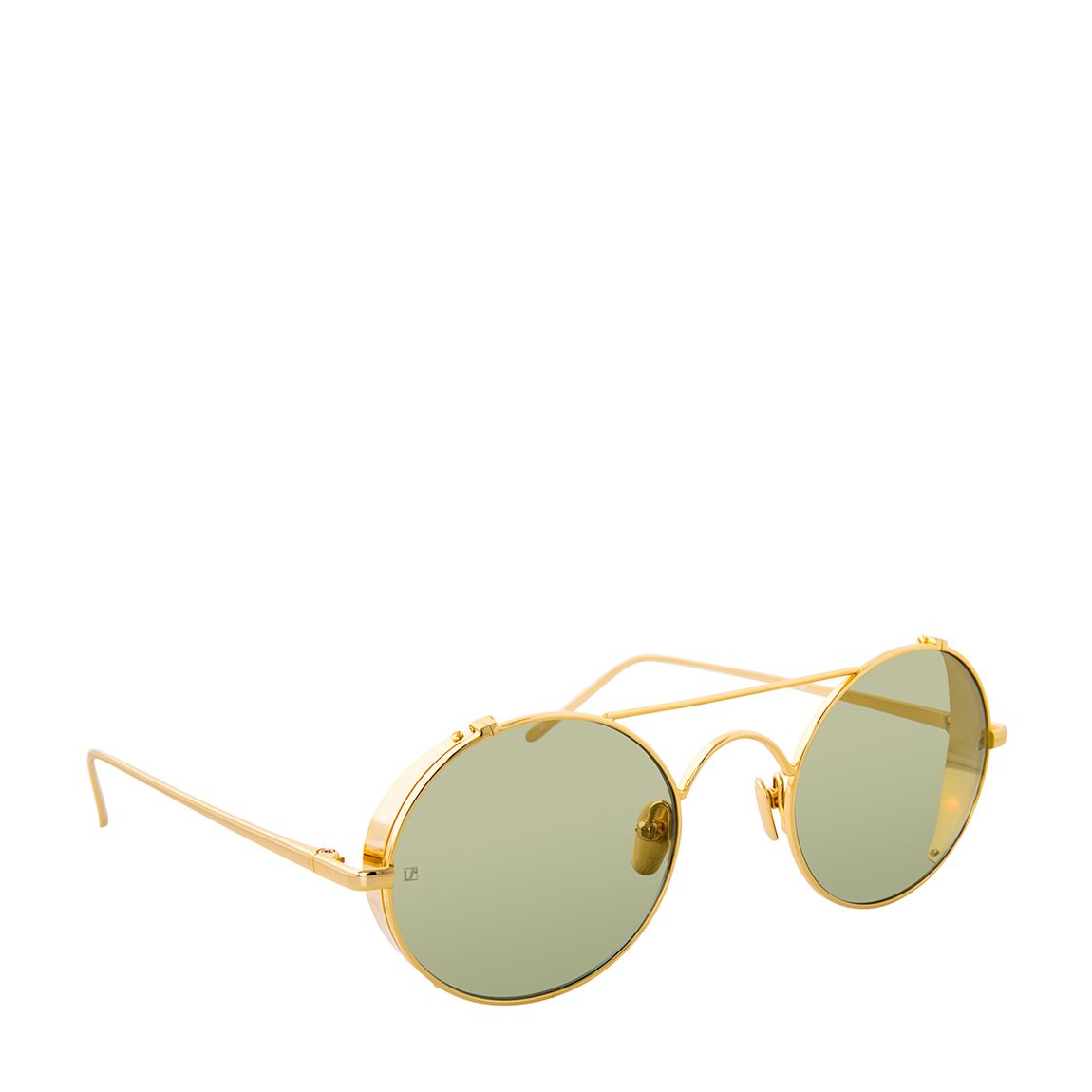 Sun Yellow Gold/ Light Green Sunglasses 51mm main product photo