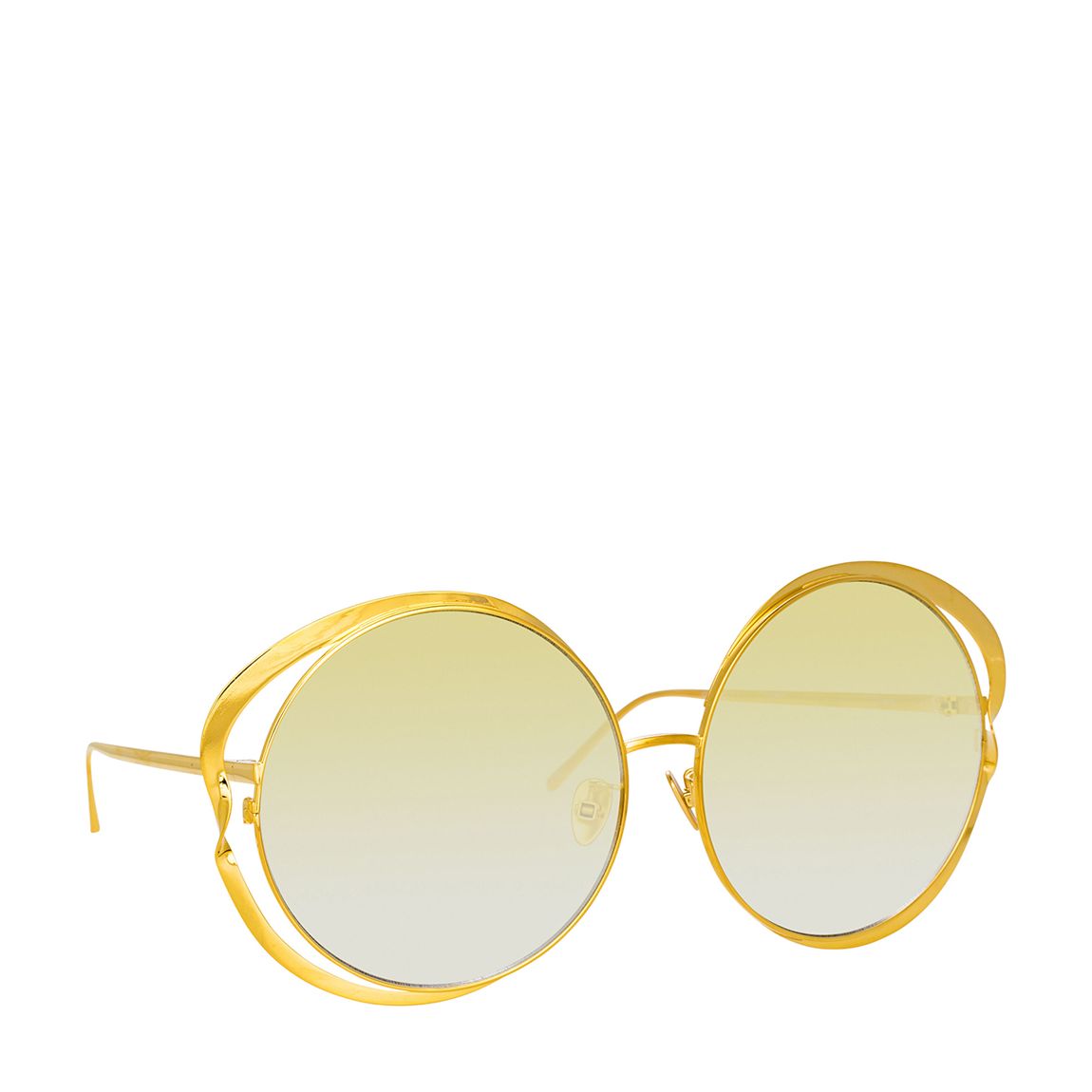 Aimee Yellow Gold/ Yellow Grad Sunglasses 63mm main product photo