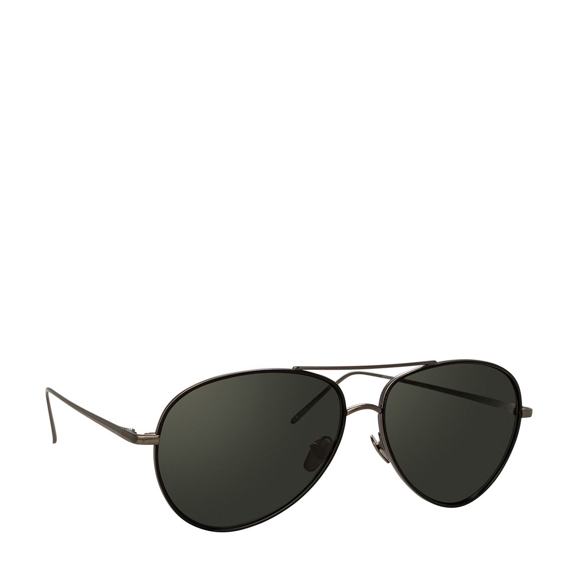 Britt Nickel/ Black/ Grey Sunglasses 62mm main product photo