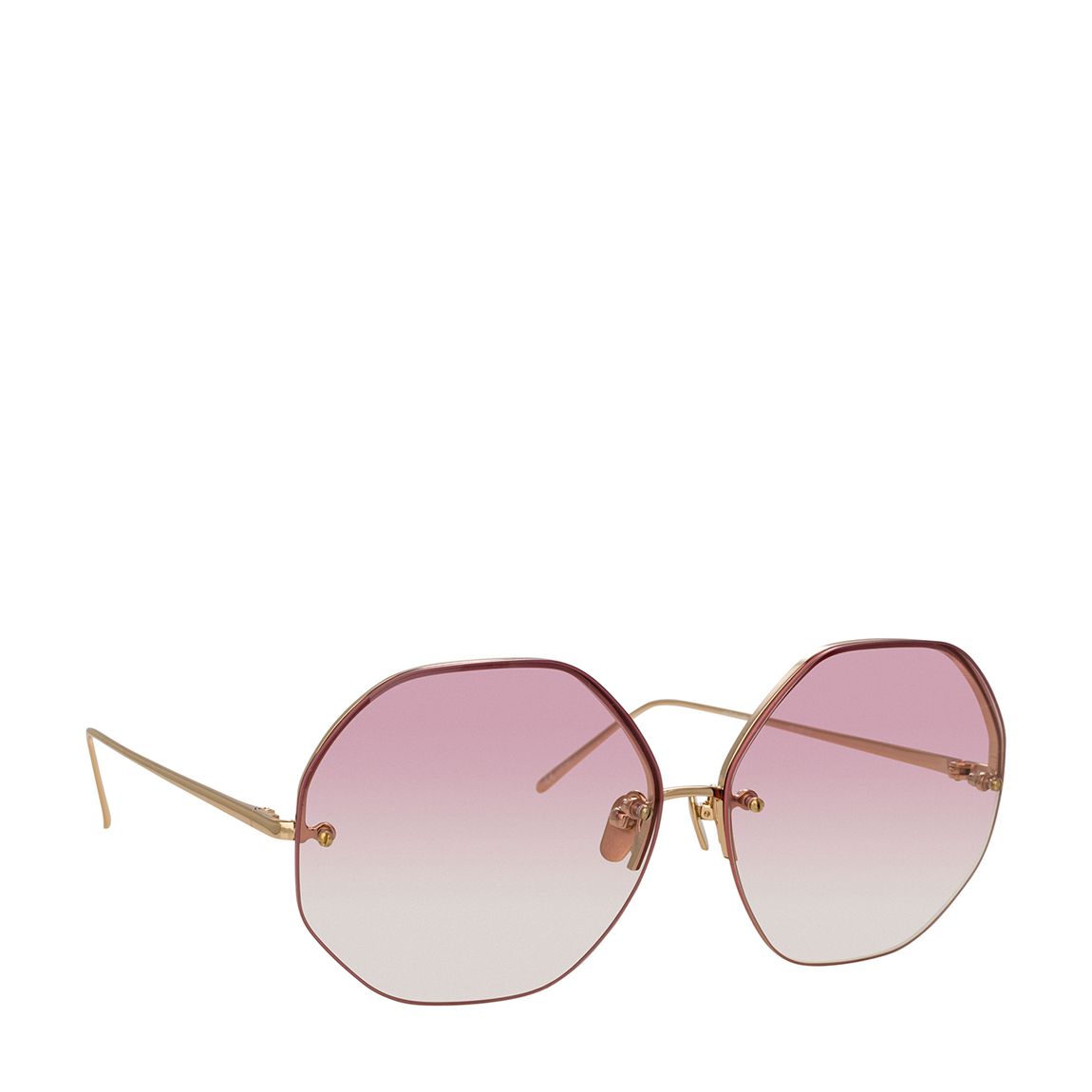 Sun Light Gold/ Pink Grad Sunglasses 63mm main product photo