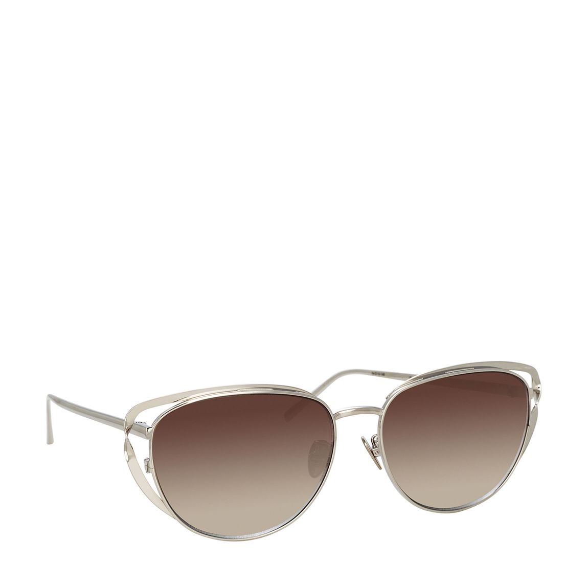 Valerie White Gold/ Dusk Grad Sunglasses 56mm main product photo