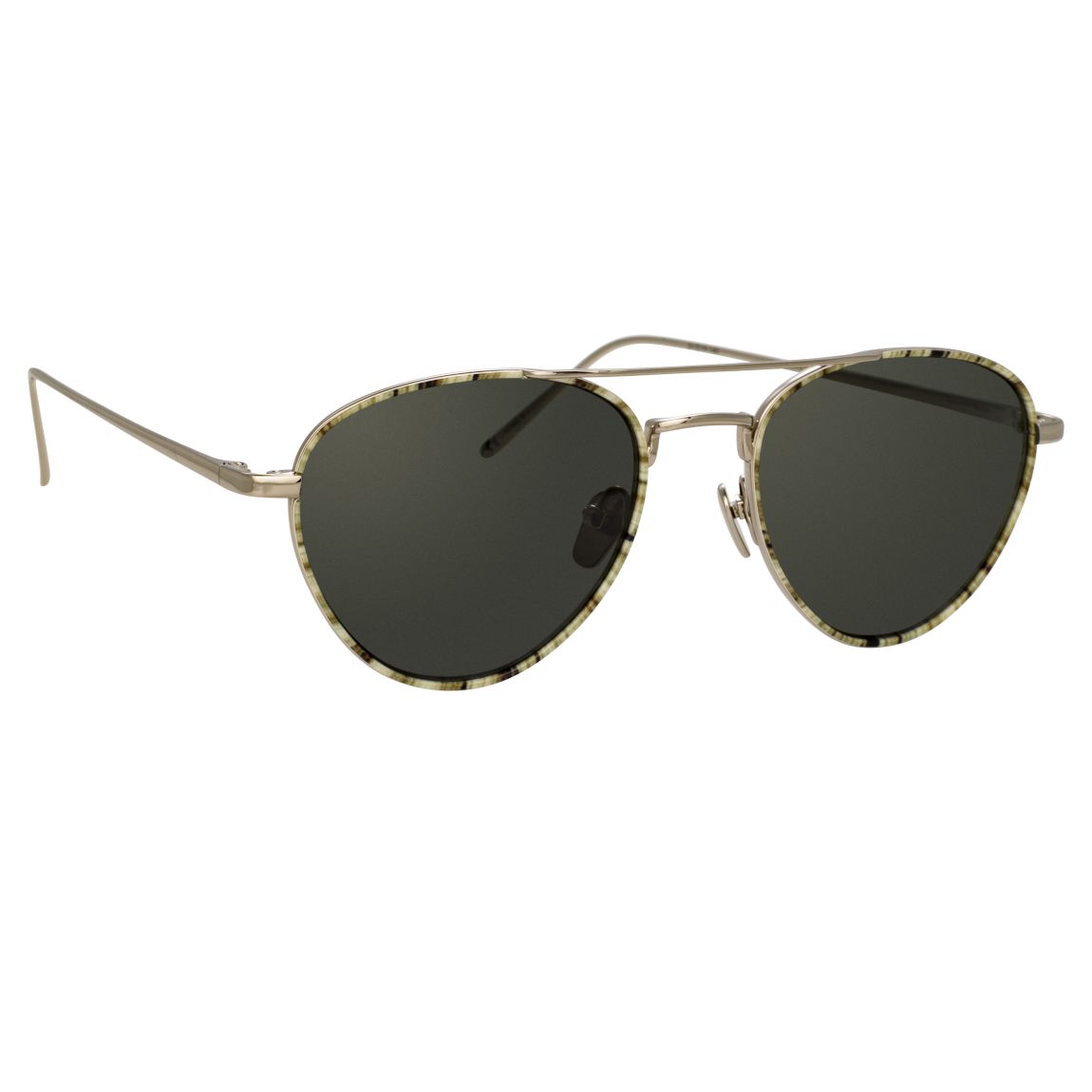 Sun White Gold/ Bone/ Solid Grey Sunglasses 52mm main product photo