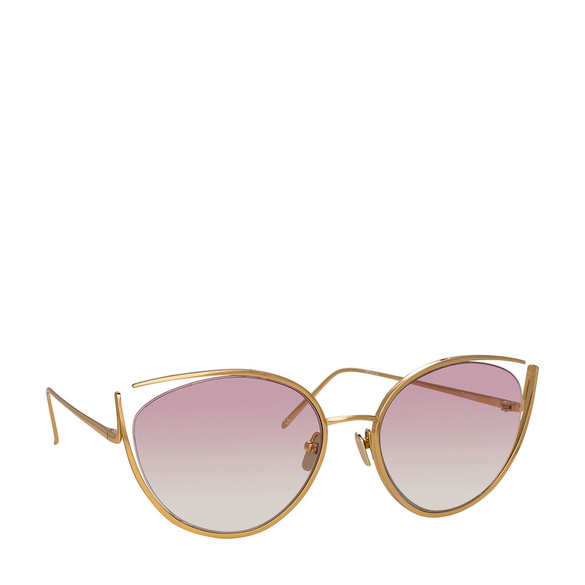 Sun Fontaine Light Gold/ Pink Grad Sunglasses 59mm main product photo