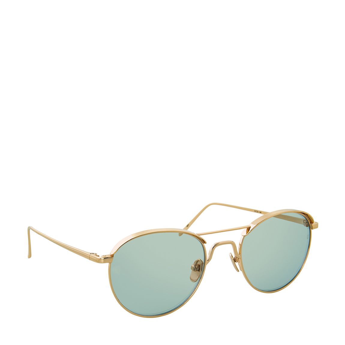 Sun Light Gold/ Sky Blue Sunglasses 51mm main product photo