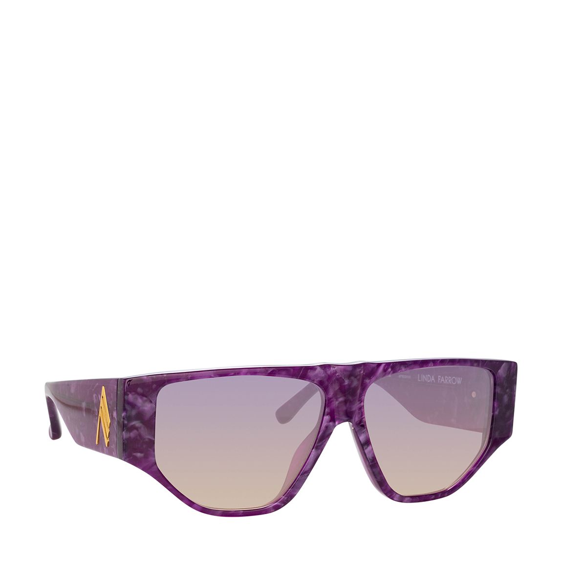 Ivan Purple Pearl/ Gold/ Sunset Grad Sunglasses 57mm main product photo