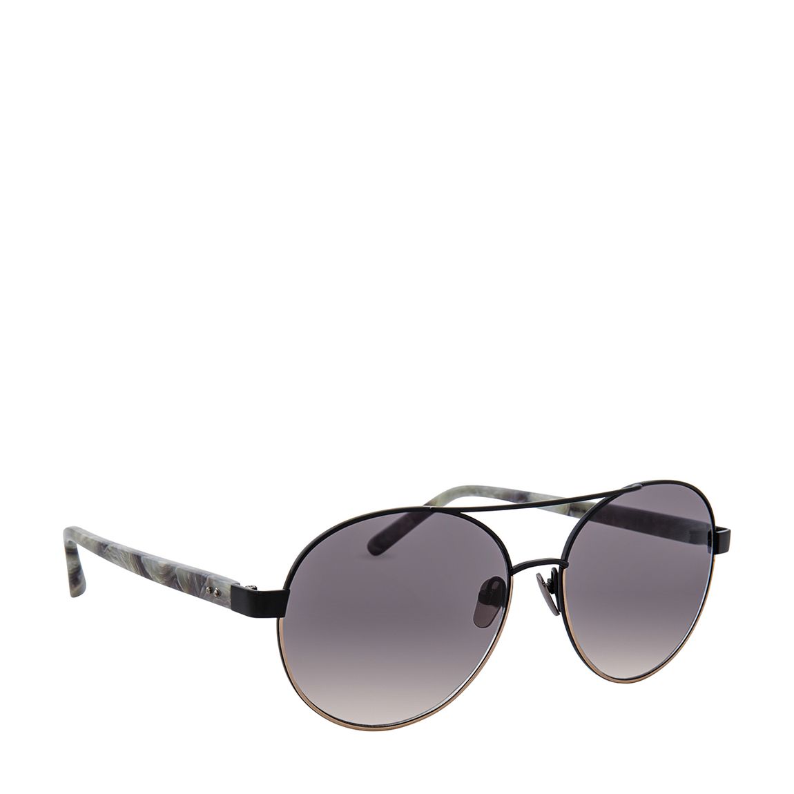 Sun Black To Rose Gold/ Marble/ Grey Grad Sunglasses 56mm main product photo