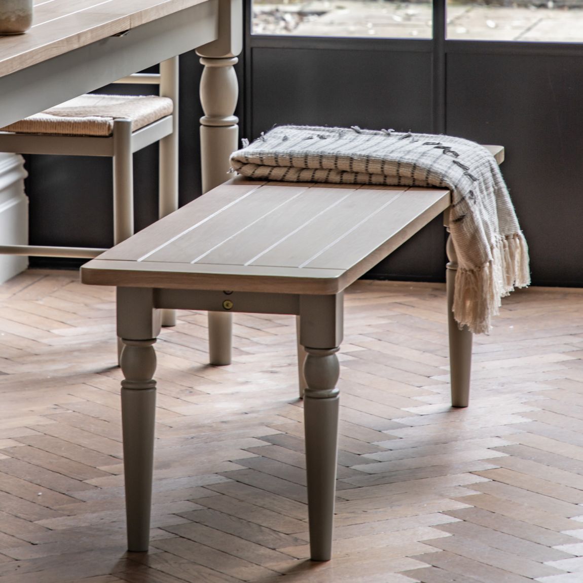 Willow Dining Bench Prairie 1500x380x450mm main product photo