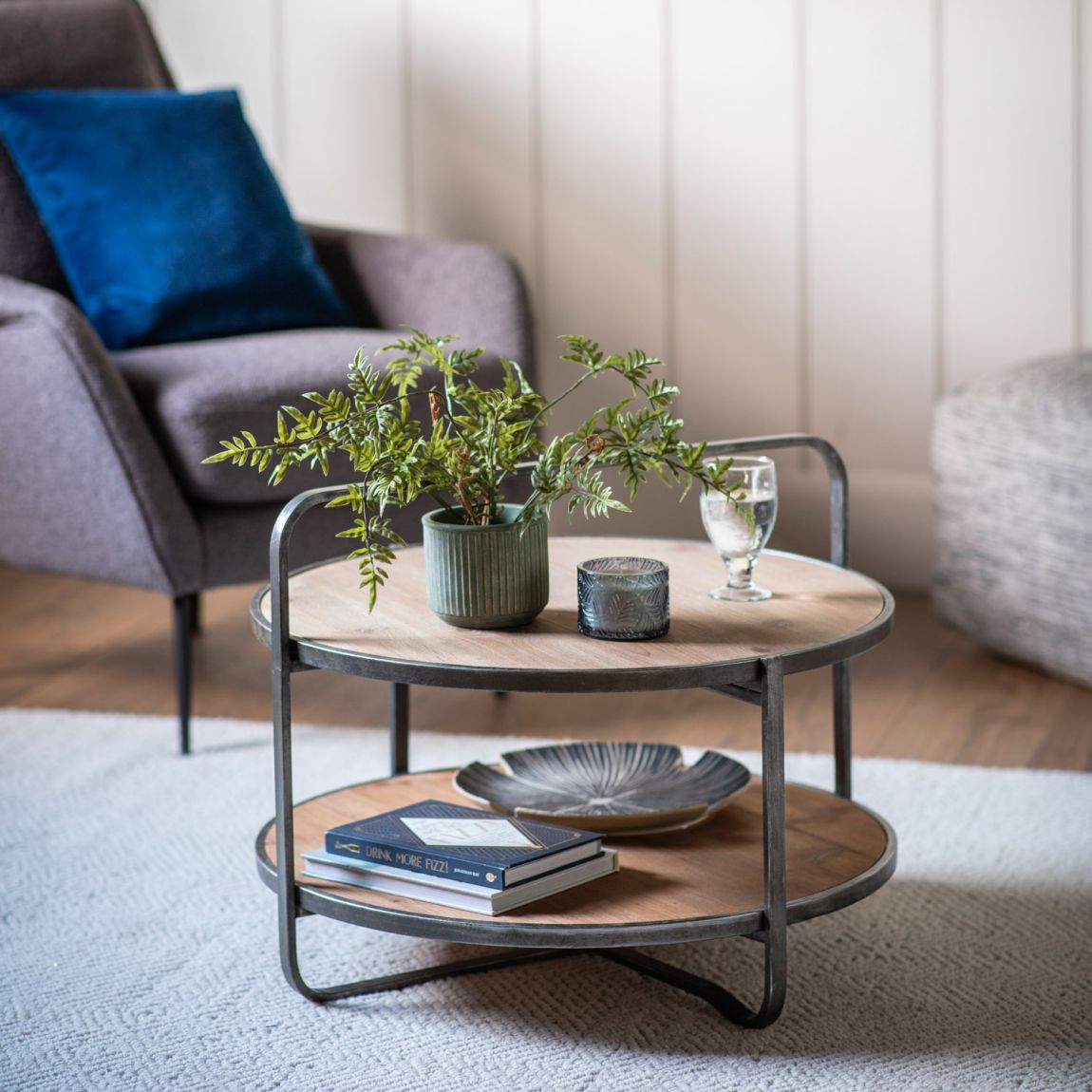 Sutton Coffee Table Oak 650x650x500mm main product photo