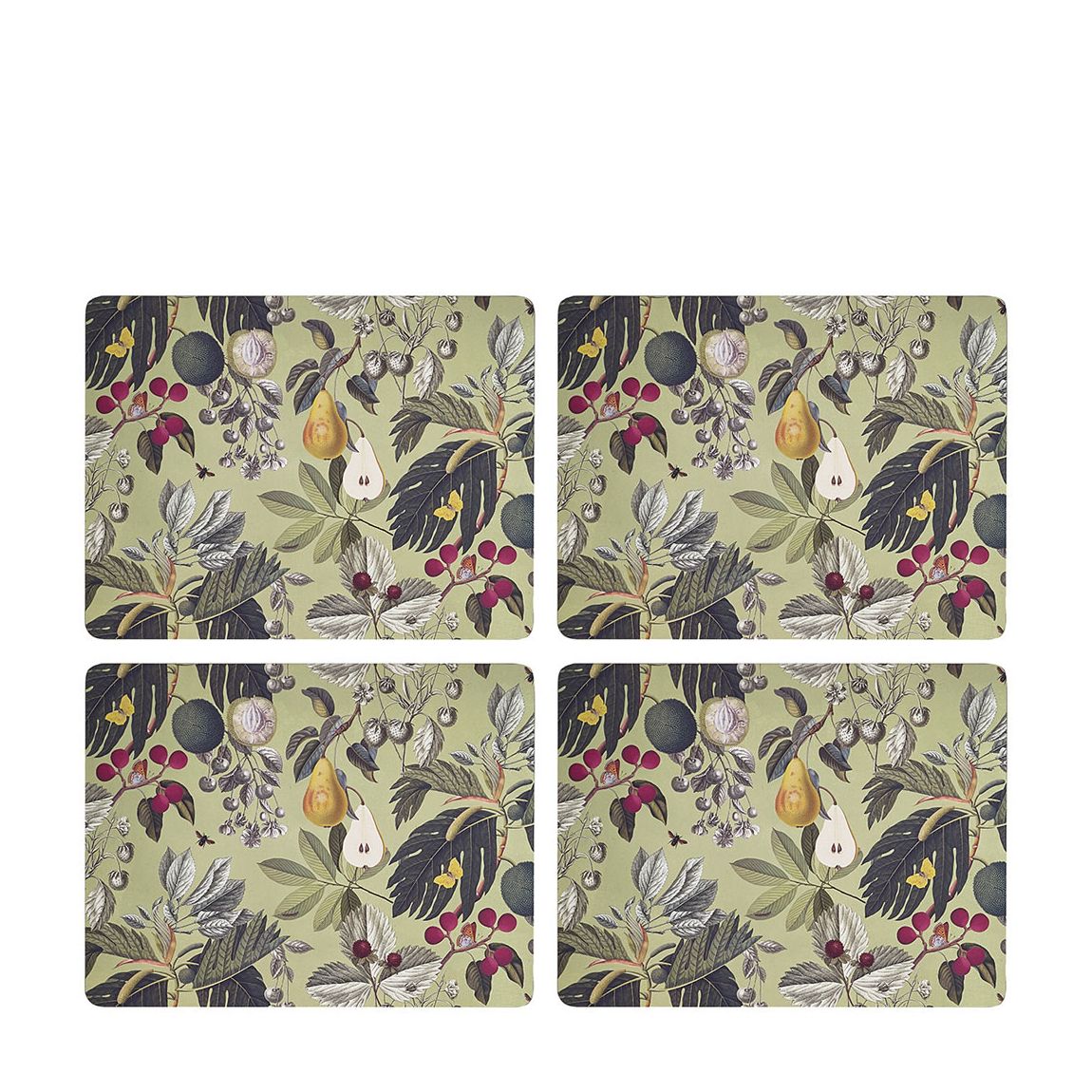 Fruit and Floral Set of 4 Placemats main product photo