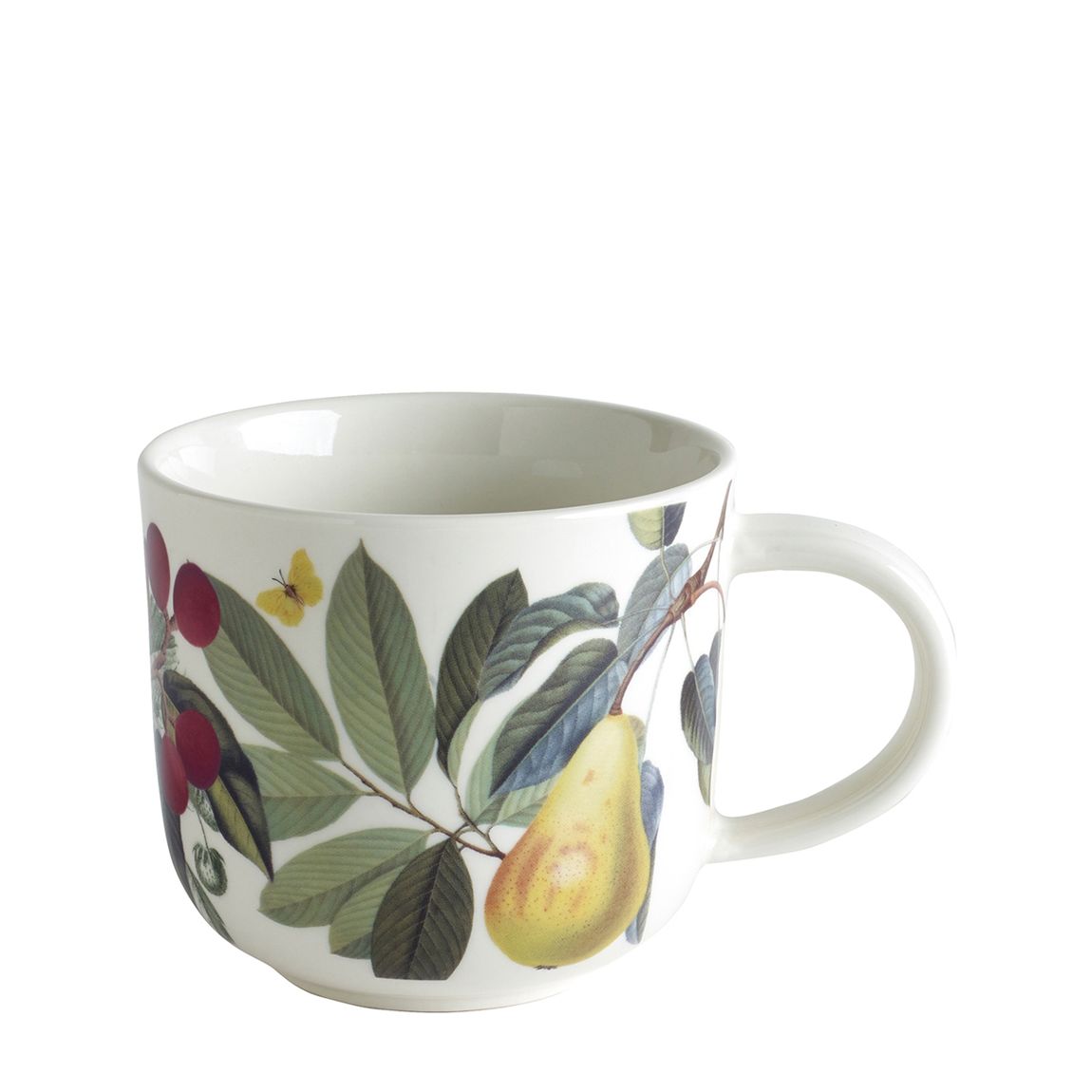 Fruit and Floral White Mug, 365ml main product photo