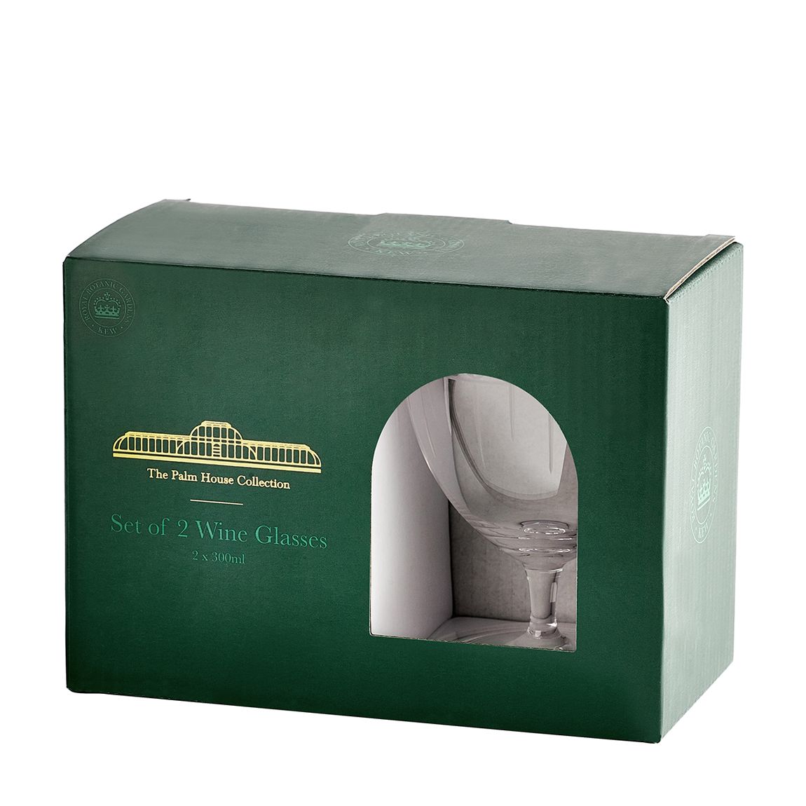 Kew Gardens Set of 2 Palmhouse Wine Glasses main product photo