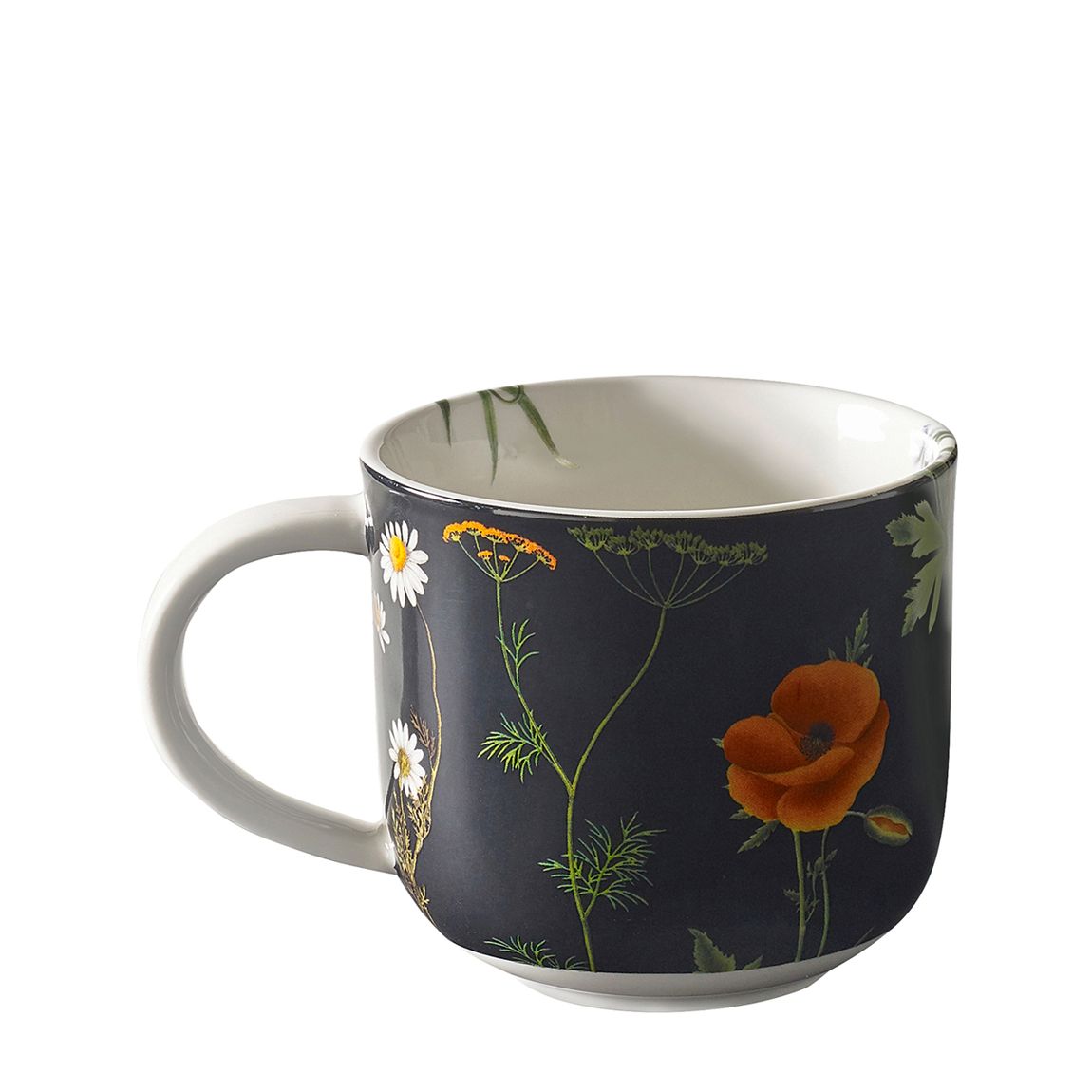 Wild Floral Navy Mug, 365ml main product photo