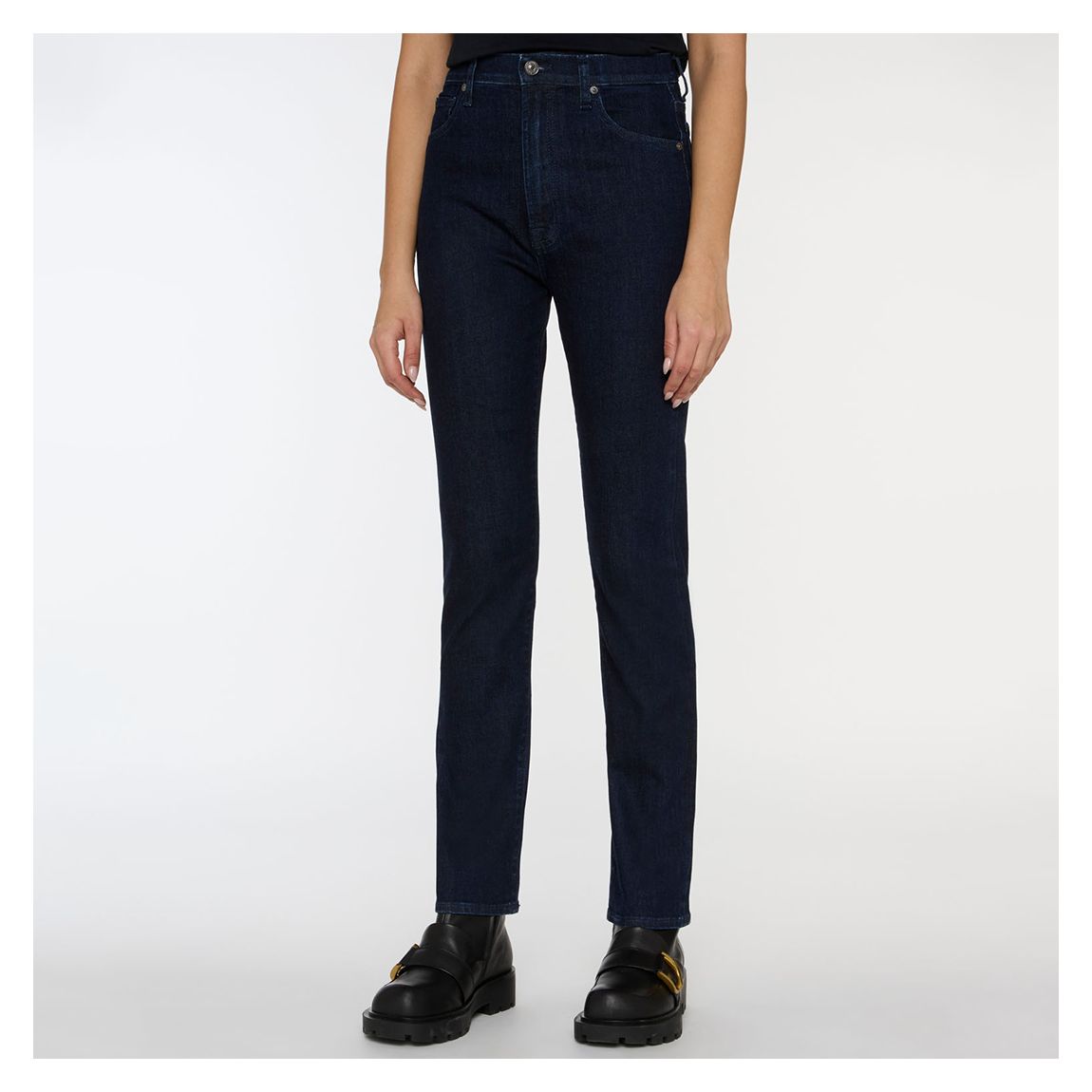 Navy Easy Slim Full Length Jeans main product photo