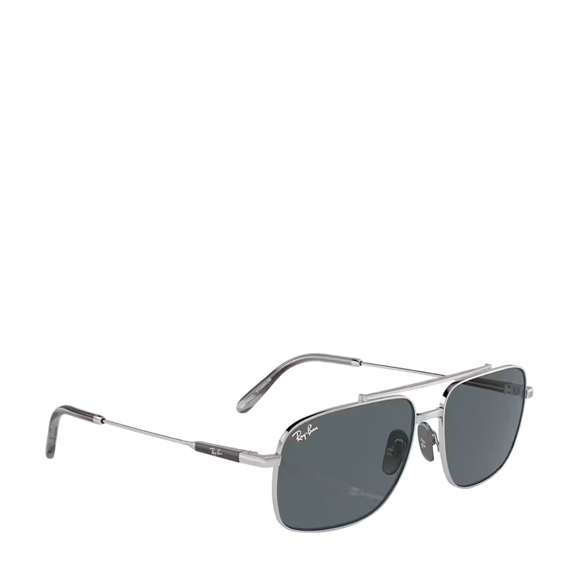 Women's Blue Square Ray-Ban Sunglasses 59mm main product photo