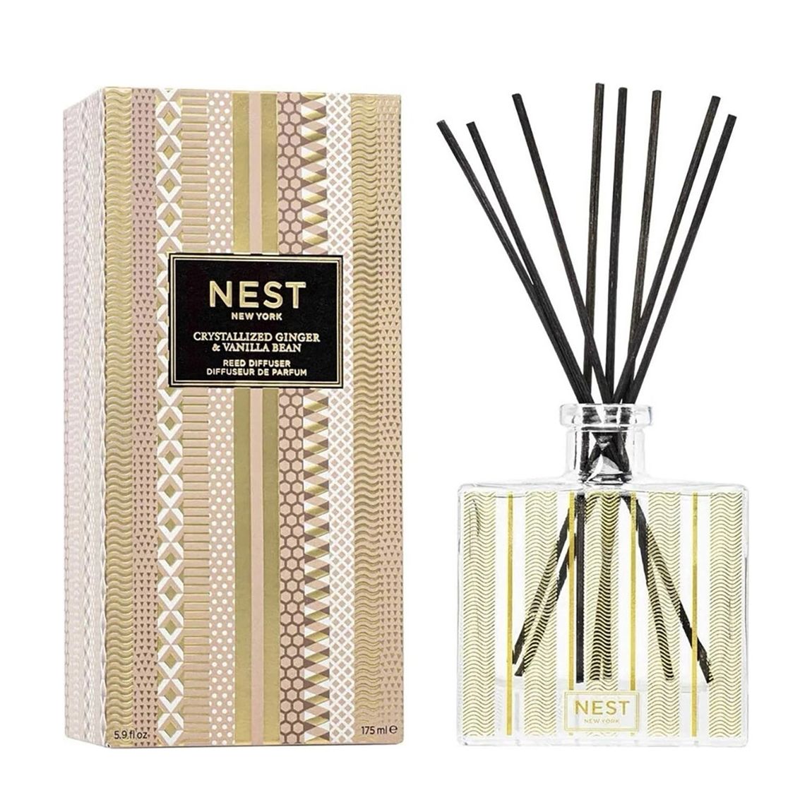 Crystallized Ginger & Vanilla Bean Reed Diffuser 5.9 fl oz/1 main product photo