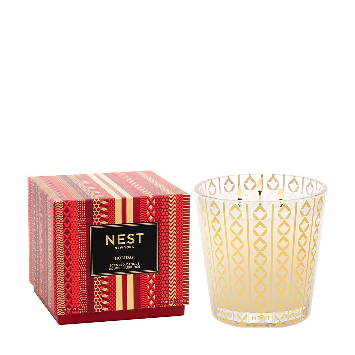 Holiday 3 Wick Candle 21.2 oz main product photo