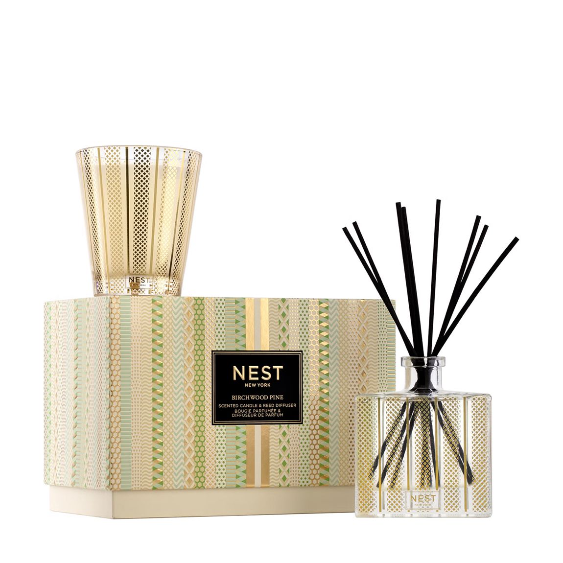 Birchwood Pine Candle & Diffuser Set main product photo
