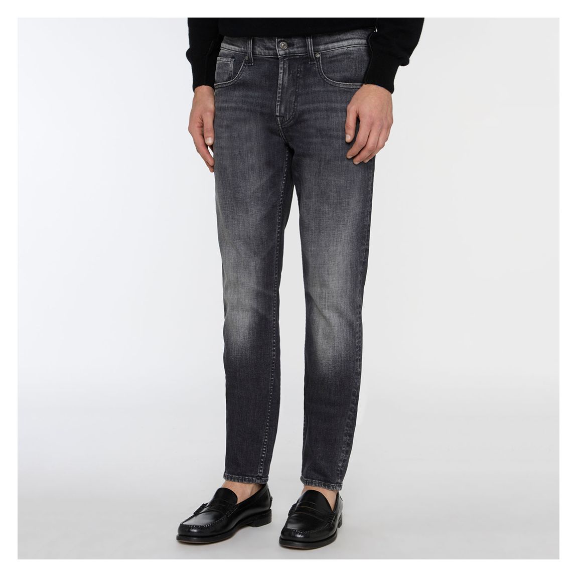Black Slimmy Stretch Tek Tapered Stretch Jean main product photo