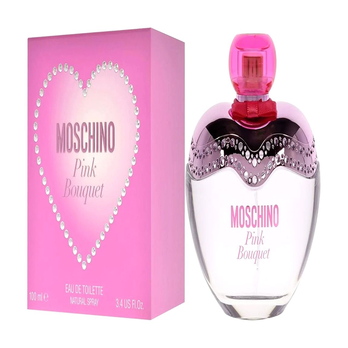 Moschino Pink Bouquet Eau De Toilette Spray 100ml main product photo