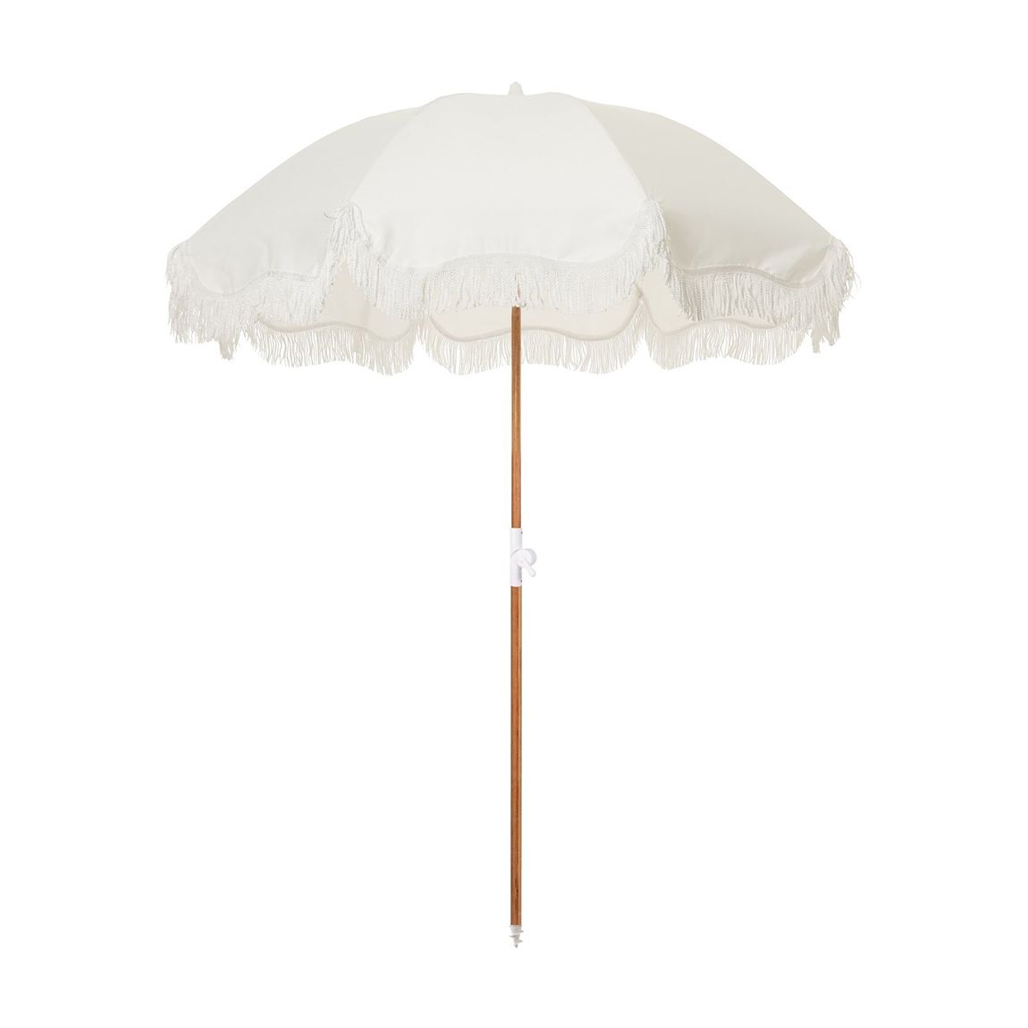 Holiday Beach Umbrella , Antique White main product photo