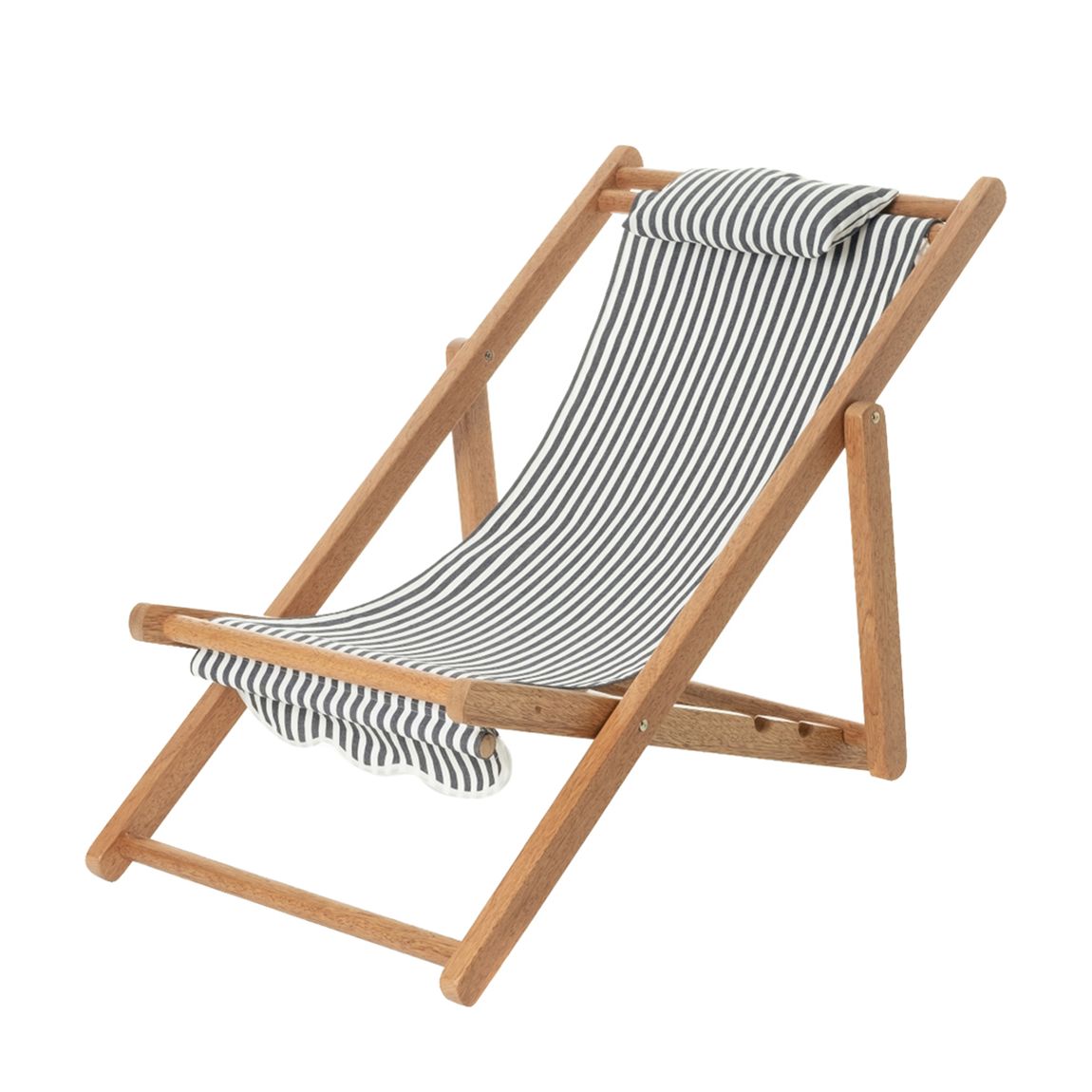 Mini Sling Chair , Laurens Navy Stripe main product photo