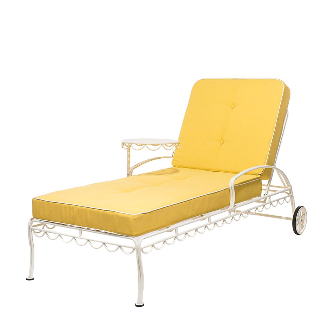 Al Fresco Sun Lounger Cushion , Rivie Mimosa main product photo