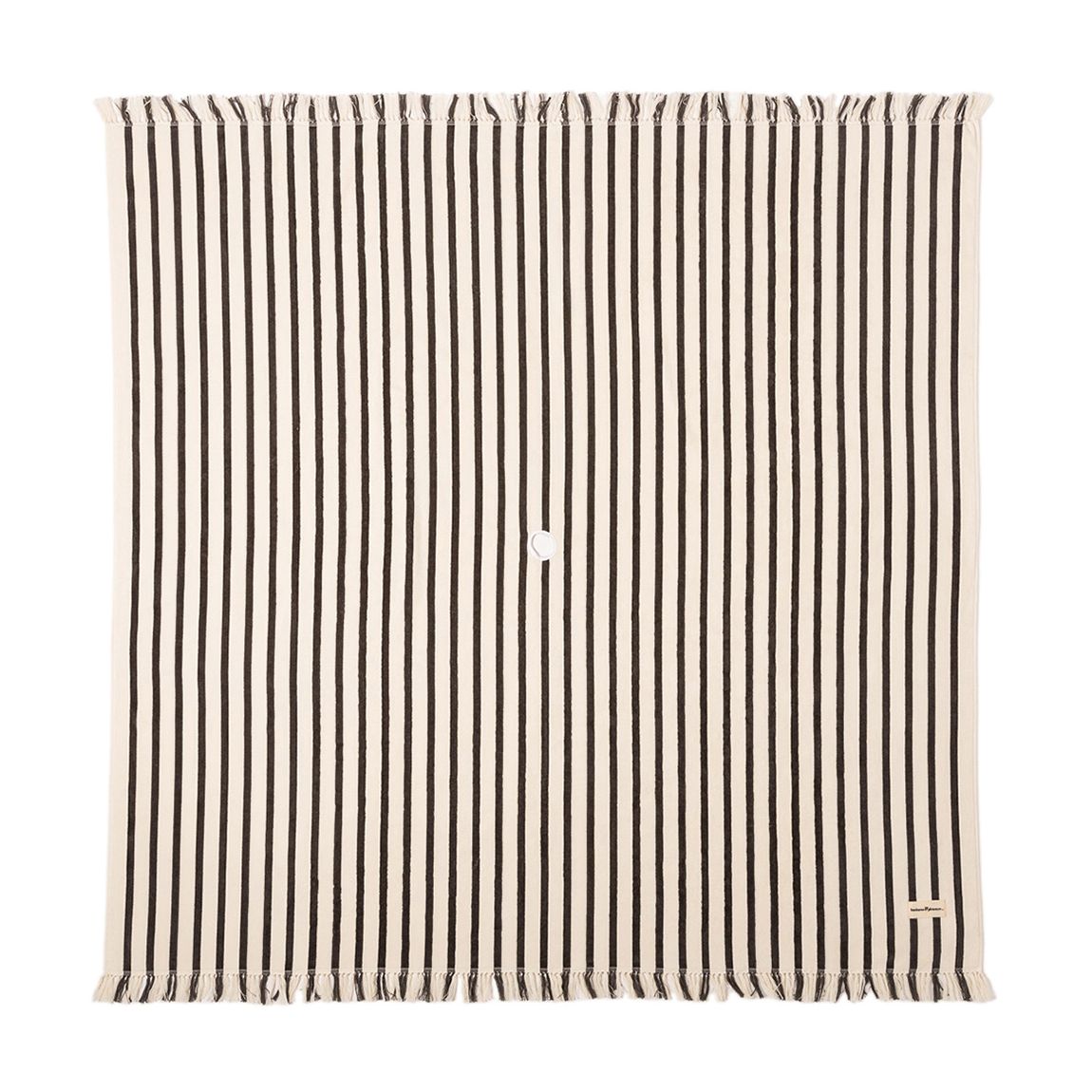 Beach Blanket , Monaco Black Stripe main product photo
