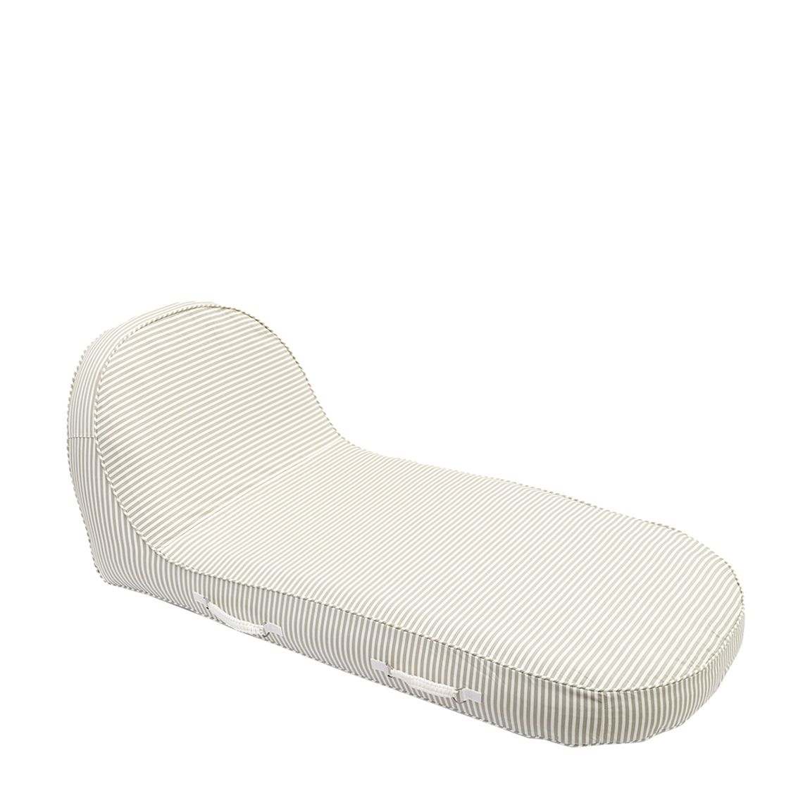 Pool Lounger , Laurens Sage Stripe main product photo