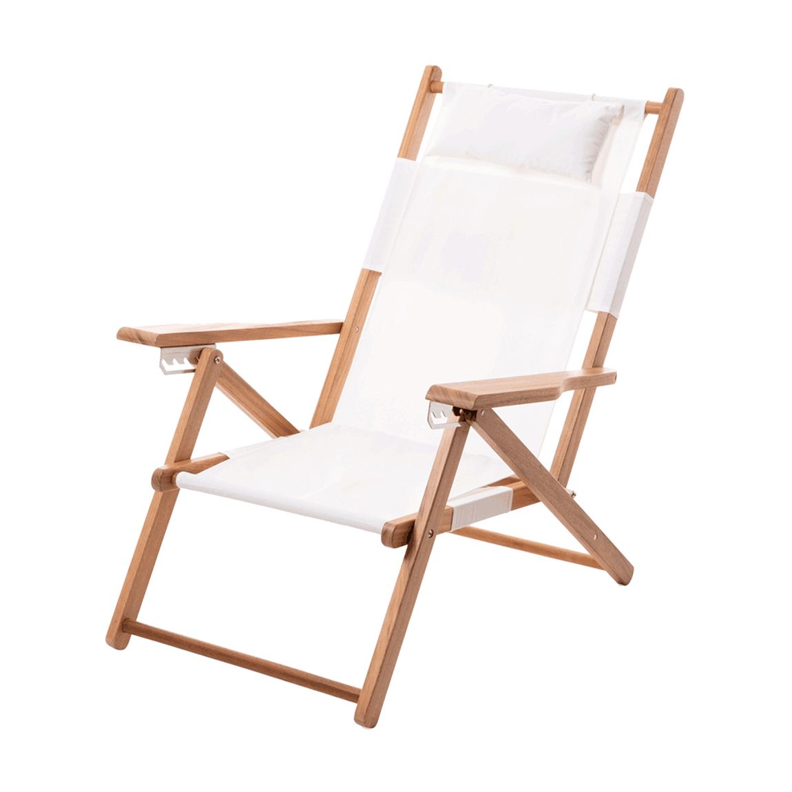 Tommy Chair , Teak Natural , Antique White main product photo