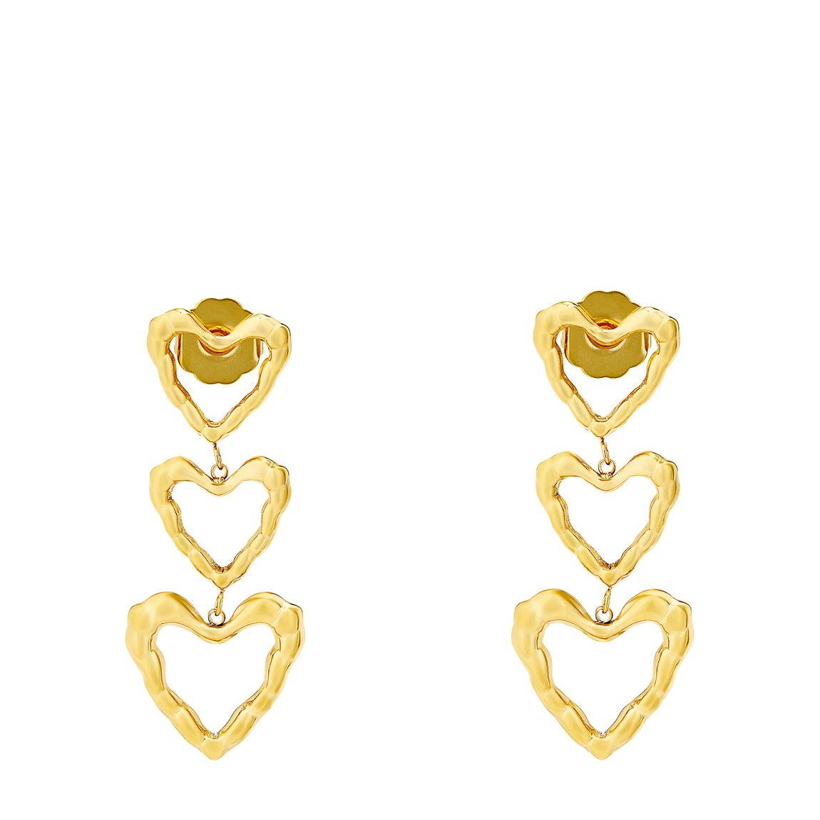 Gold The Bondi Icebergs Club Earrings main product photo