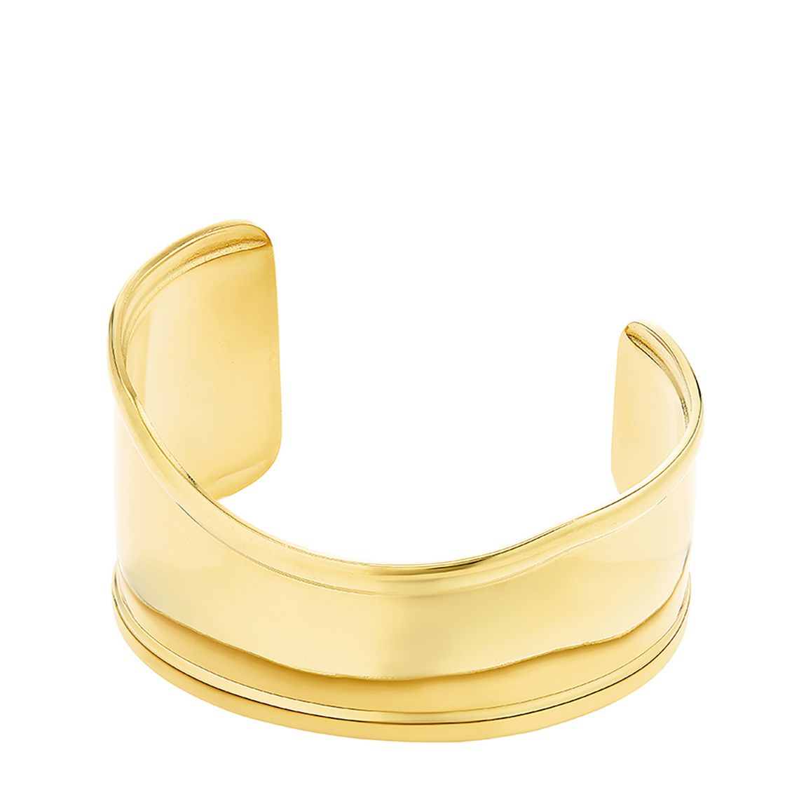 Gold The Baia Do Sancho Cuff Bangle main product photo