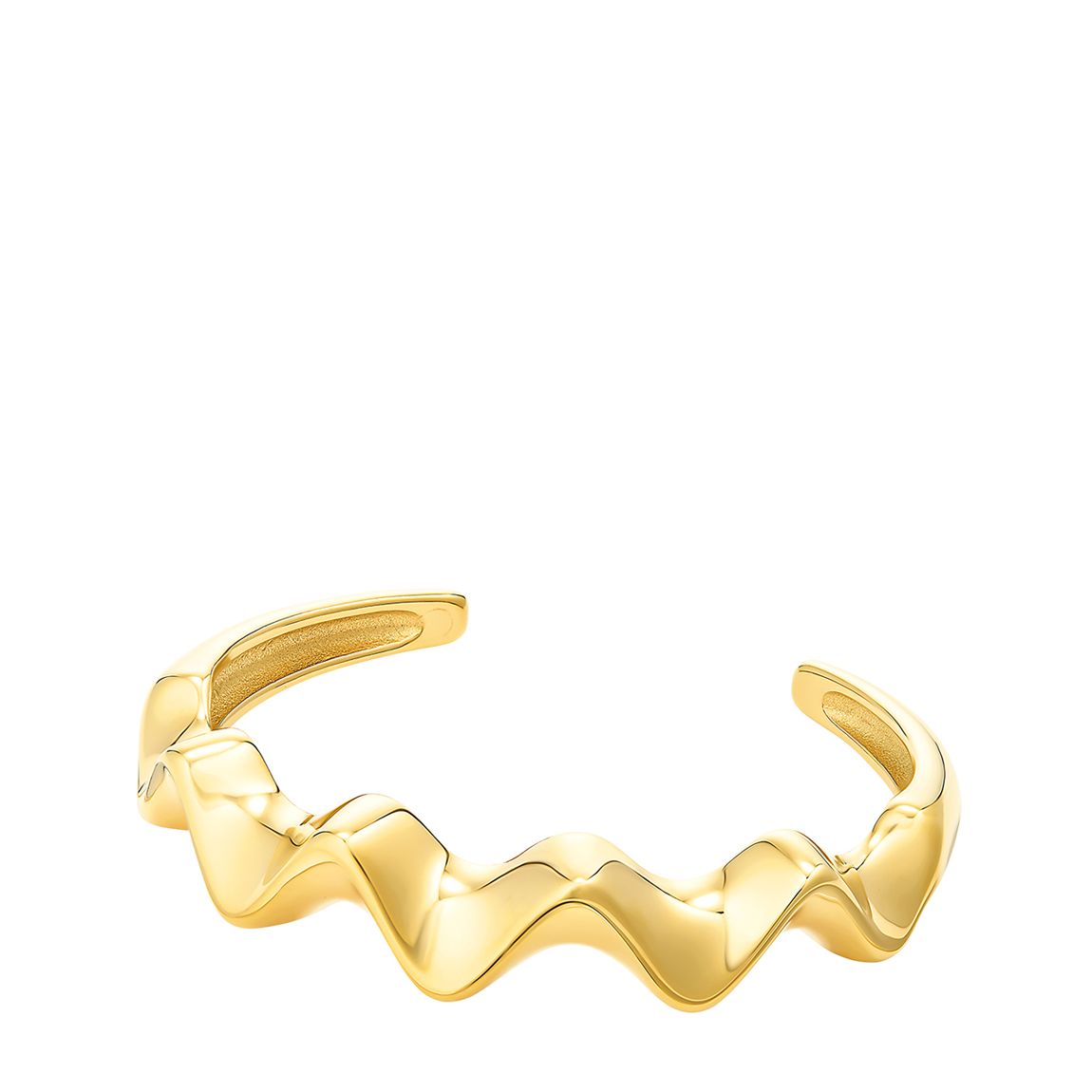 Gold The Manly Gold Cuff Bangle main product photo