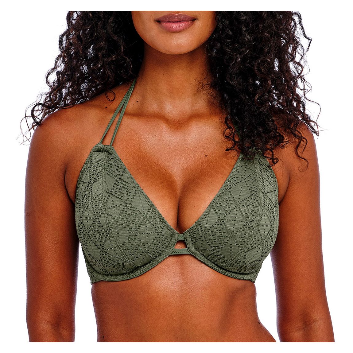 Sage Nomad Nights Underwired Halter Bikini Top main product photo