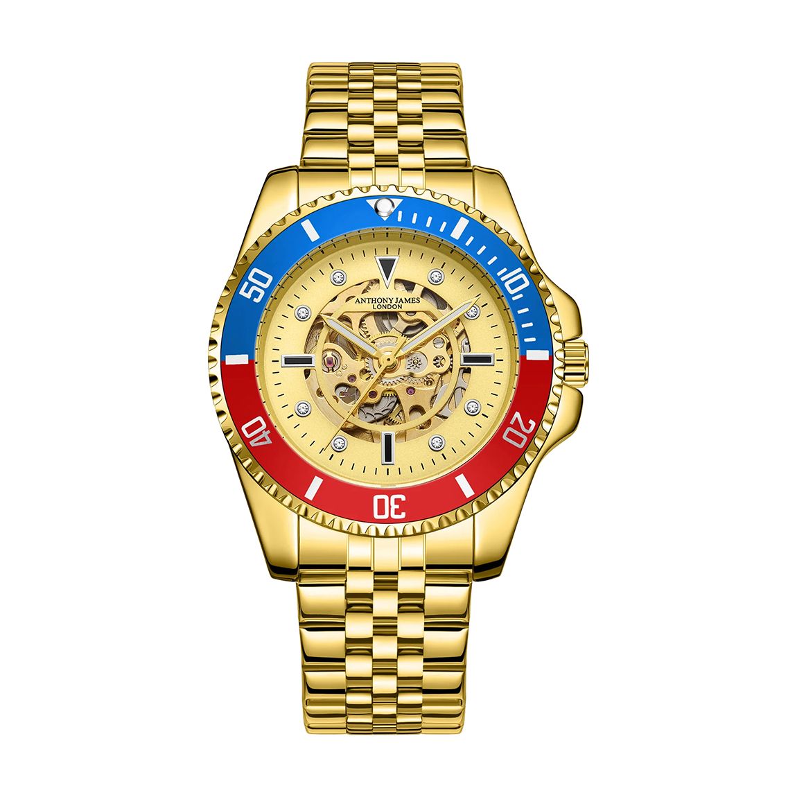 Automatic Gold Hand Assembled Anthony James Edition Skeleton Sports main product photo