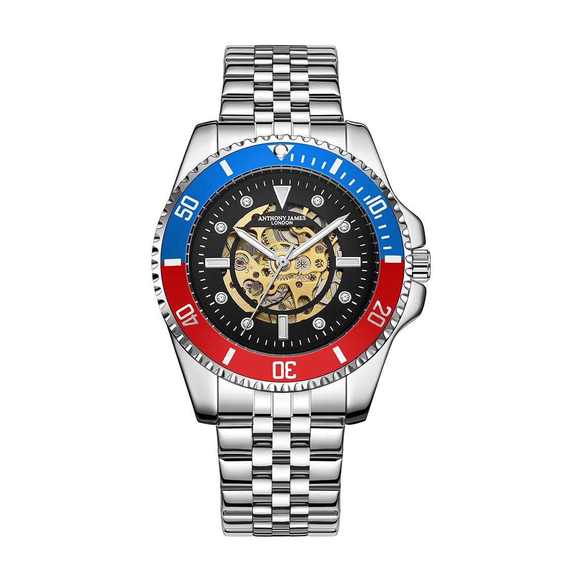 Steel Hand Assembled Anthony James Skeleton Sports Automatic main product photo