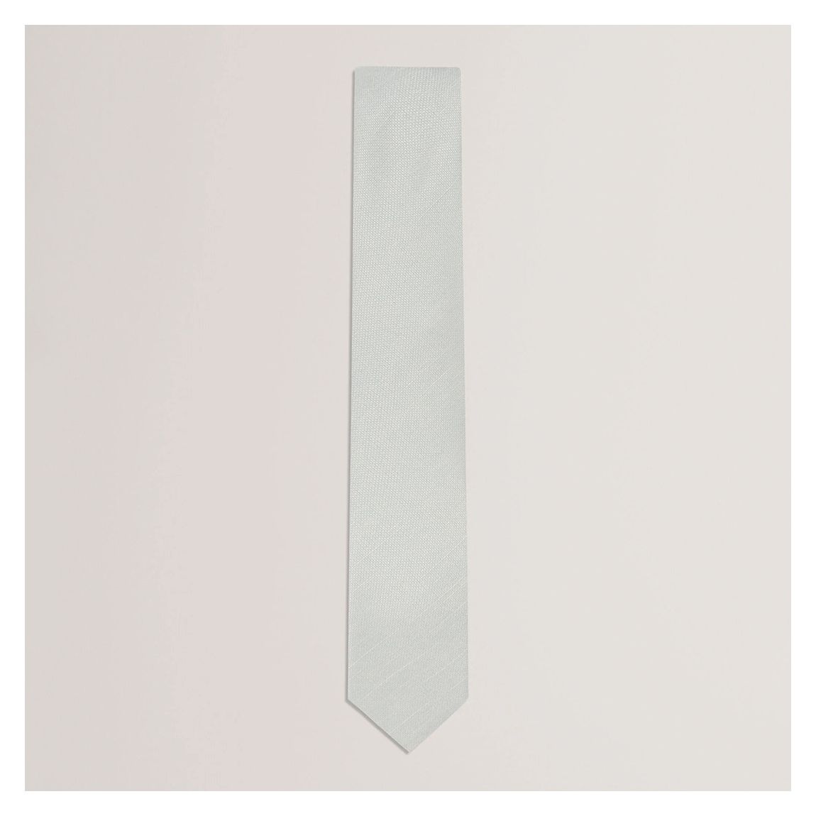 Green Hawkwel-Linen Blend Tie main product photo