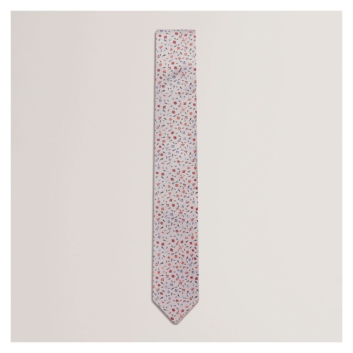 Pink Orsea-Ditsy Floral Silk Tie main product photo