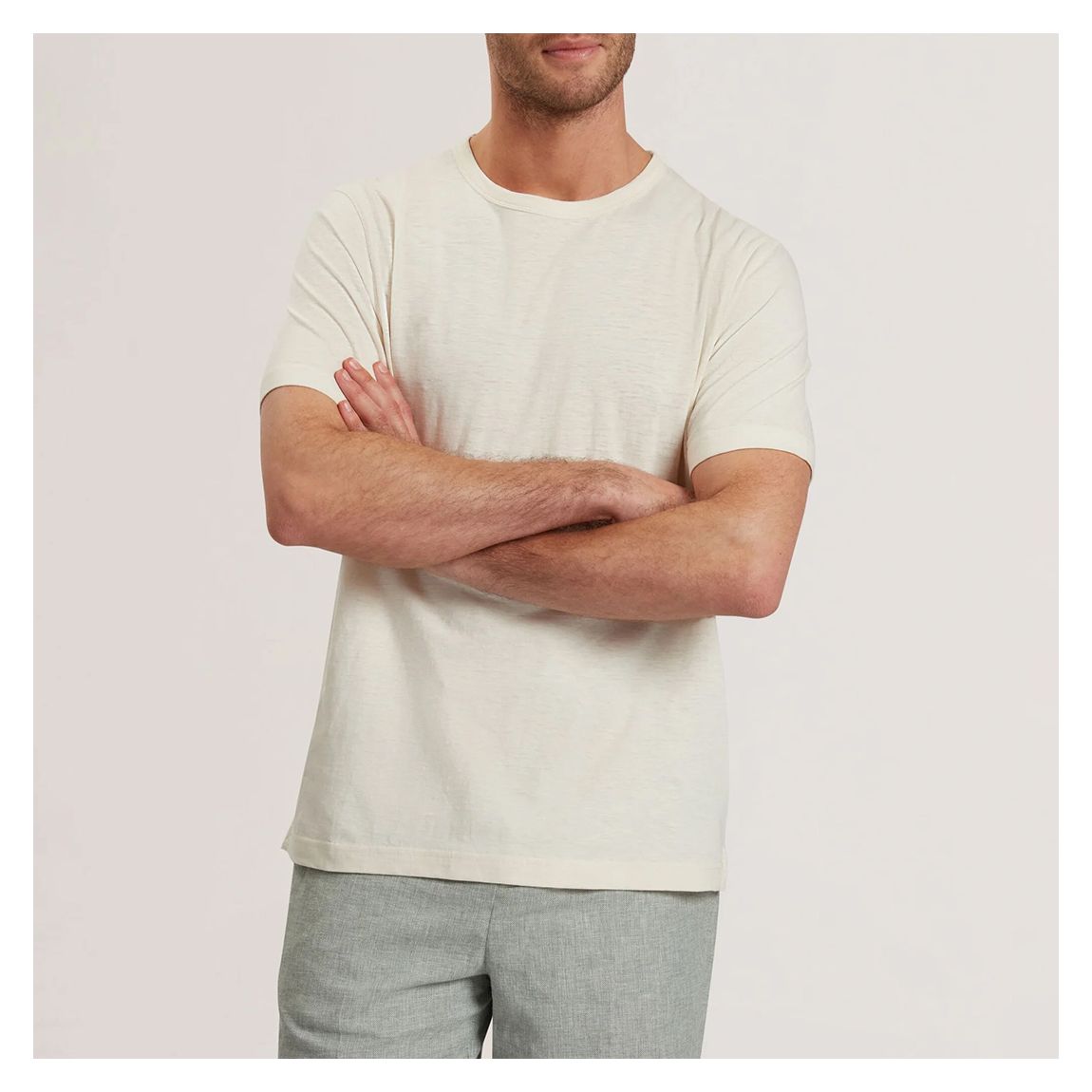 Beige Bartol Regular Linen Cotton main product photo