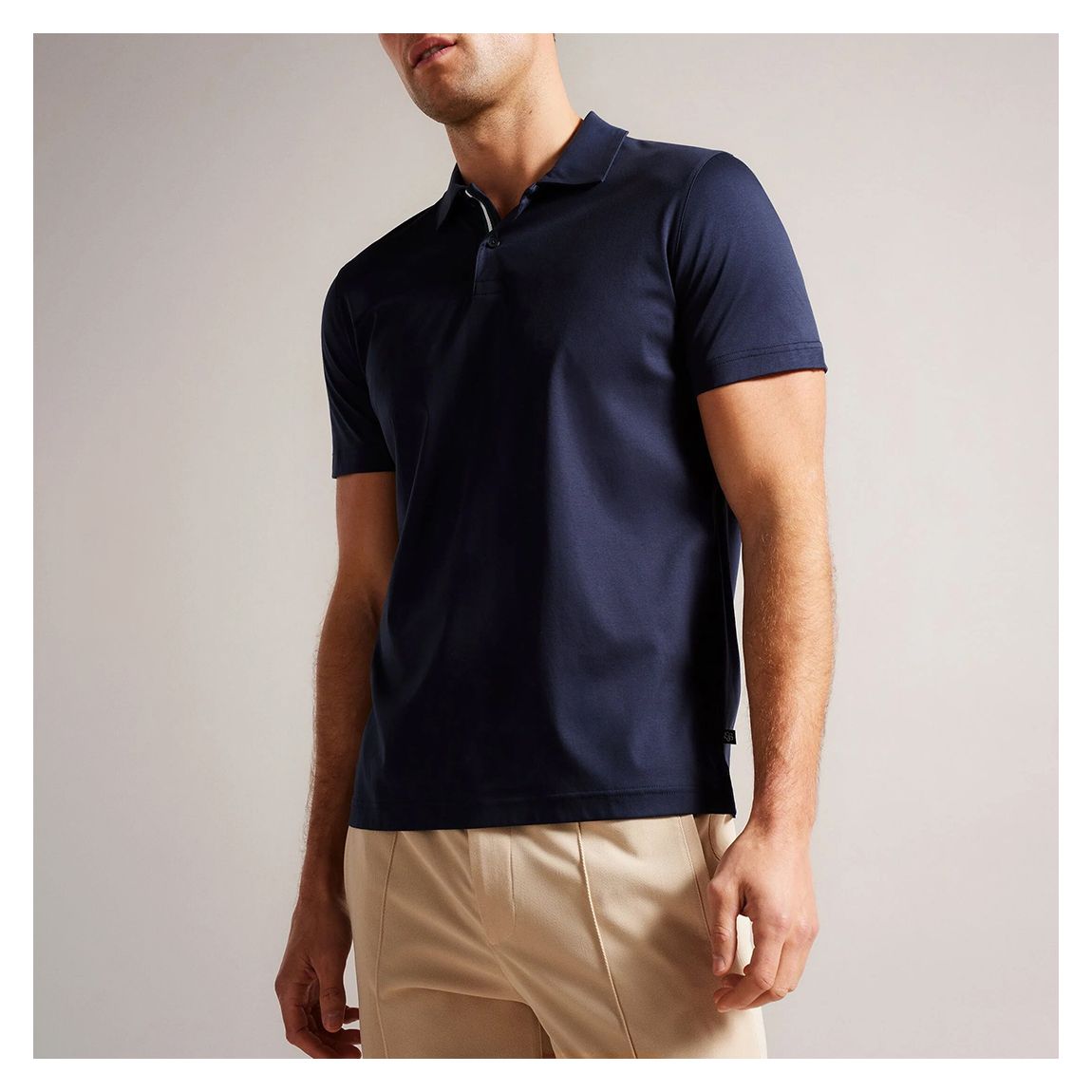 Navy Zeiter Slim Soft Touch Polo main product photo