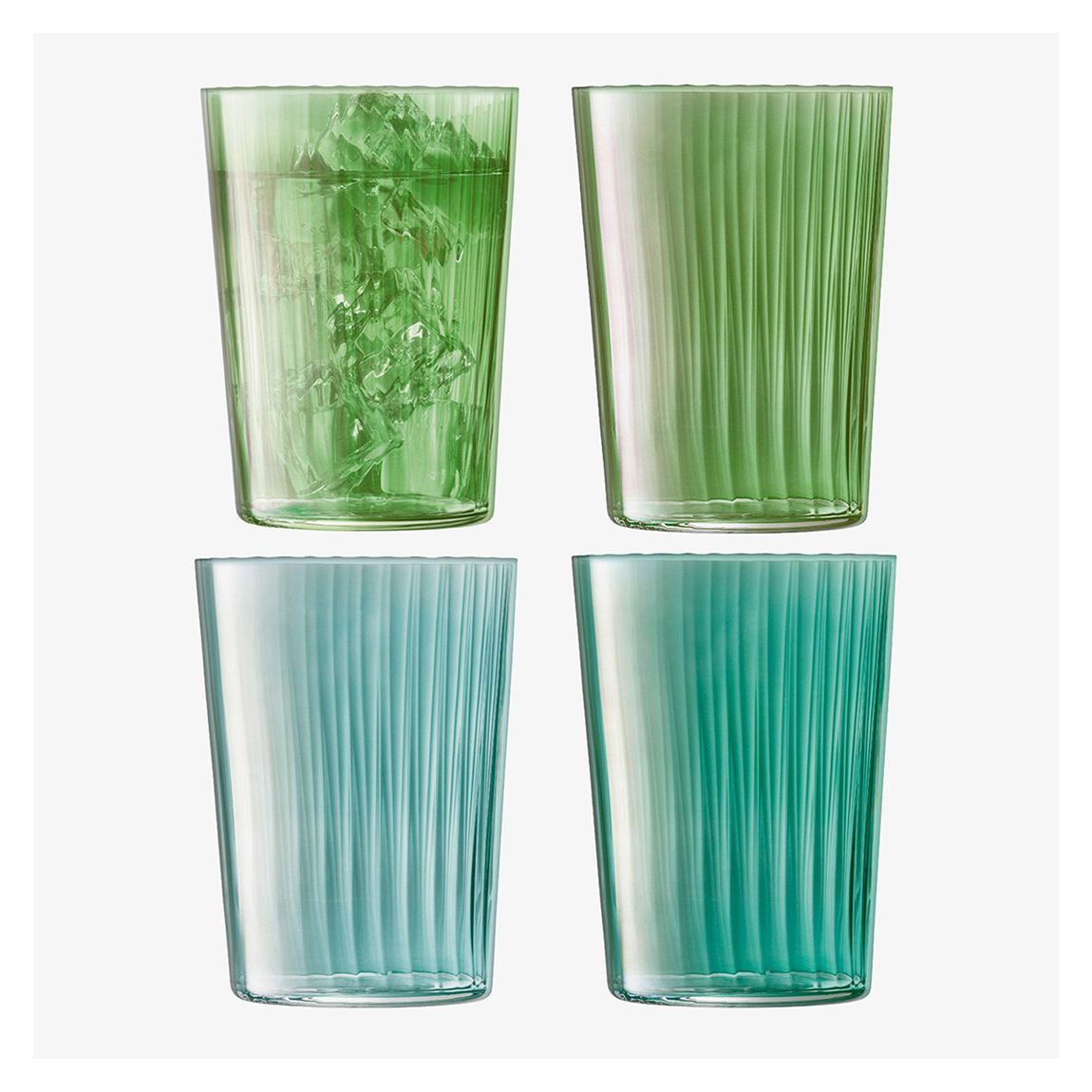 Set of 4 Assorted Jade Tumbler, 560ml main product photo
