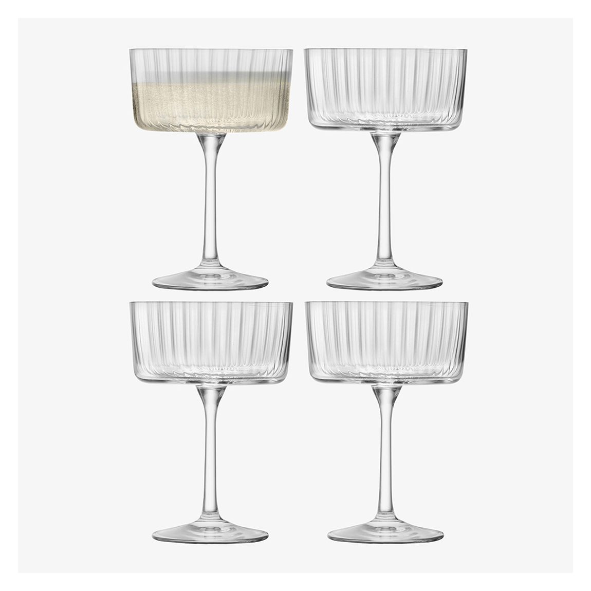 Set of 4 Gio Line Champagne/Cocktail Glass, 230ml main product photo
