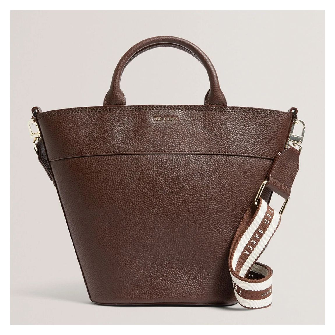 Brown Wilsona Crossbody Leather Bag main product photo