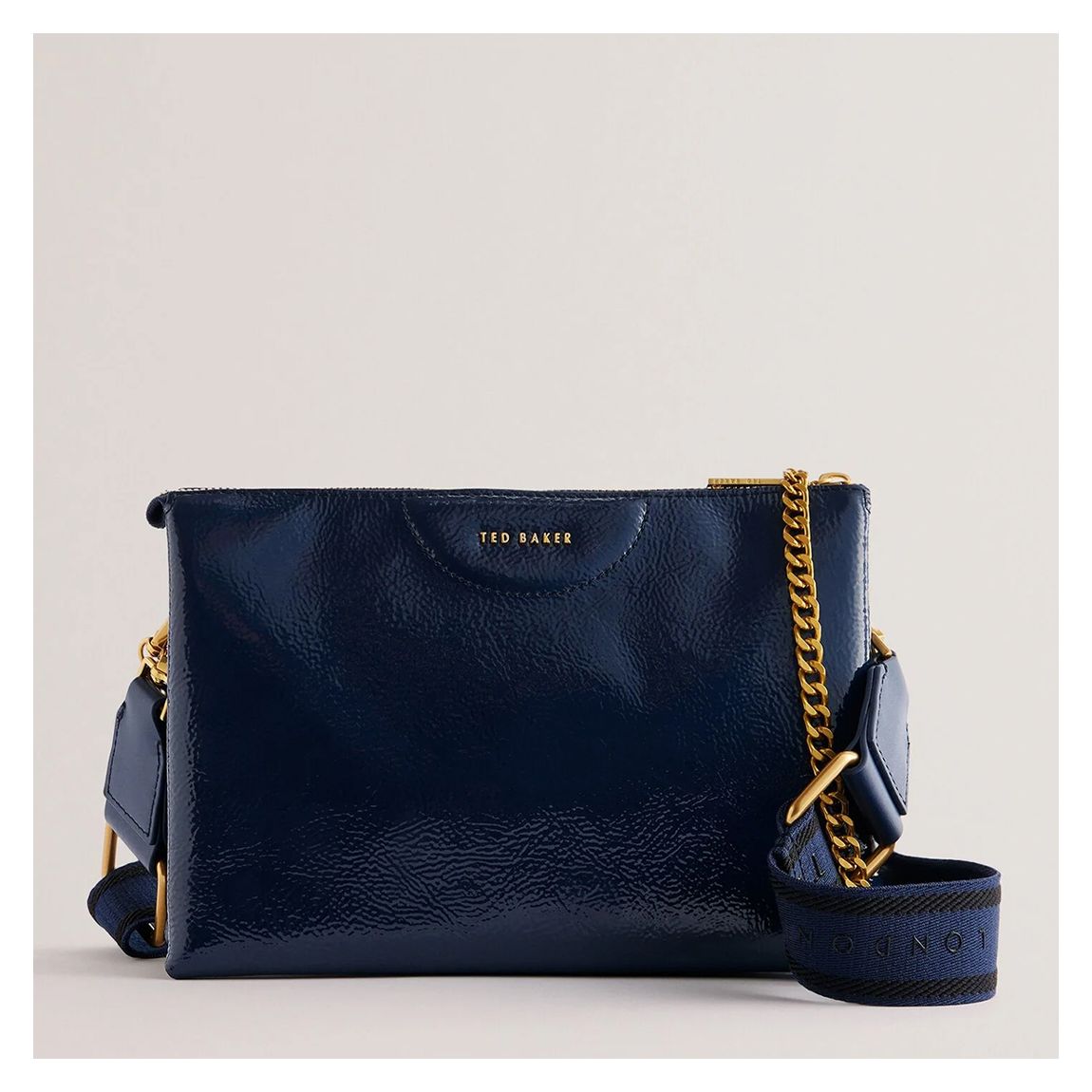Navy Esille Webbing Crossbody Bag main product photo