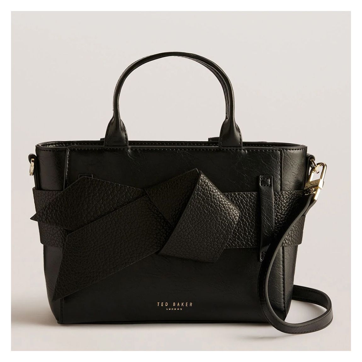 Black Jimisie Mini Knot Bow Bag main product photo