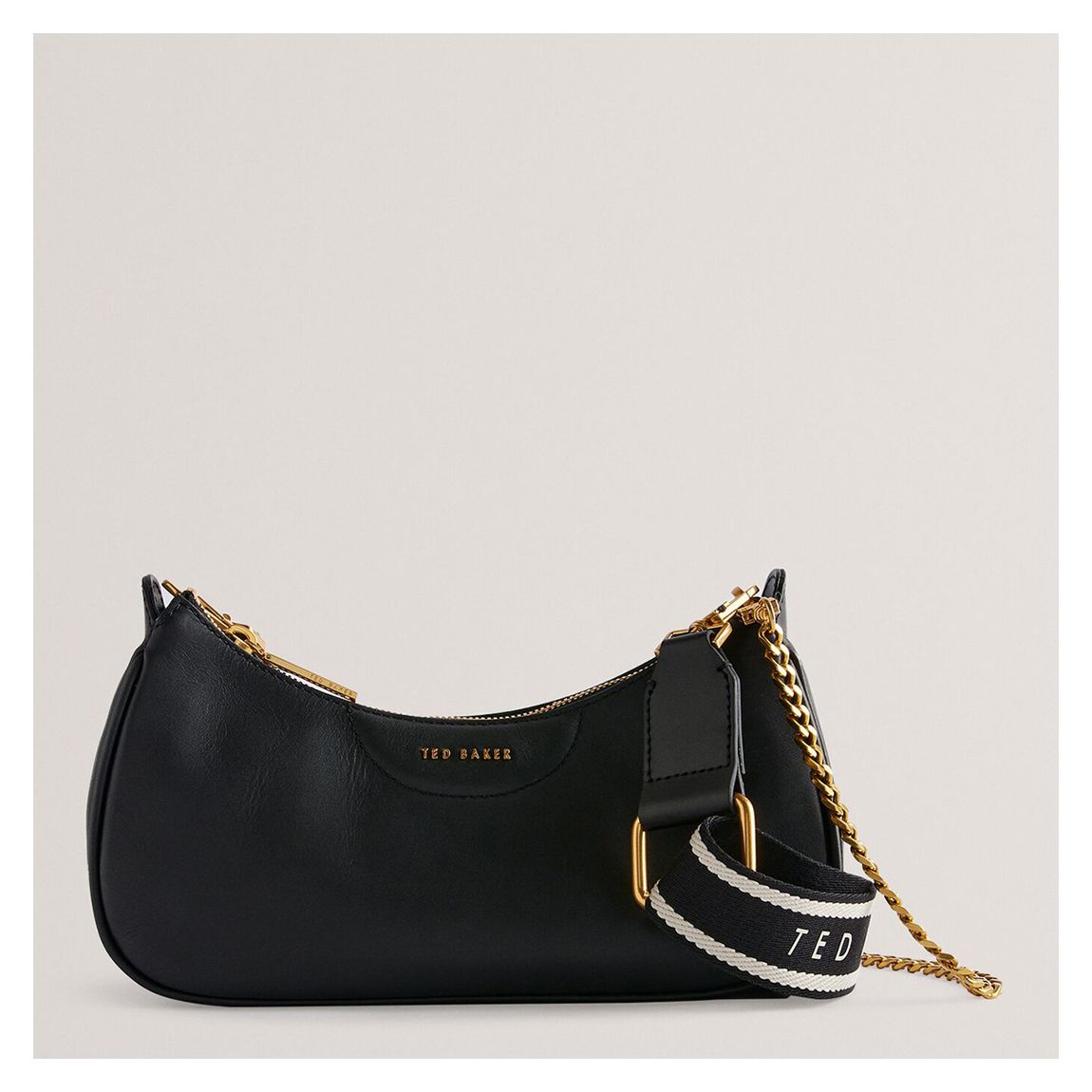 Black Essiy Webbing Crossbody Bag main product photo