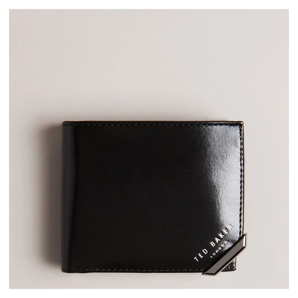 Black Kornerr Leather Bifold Wallet main product photo