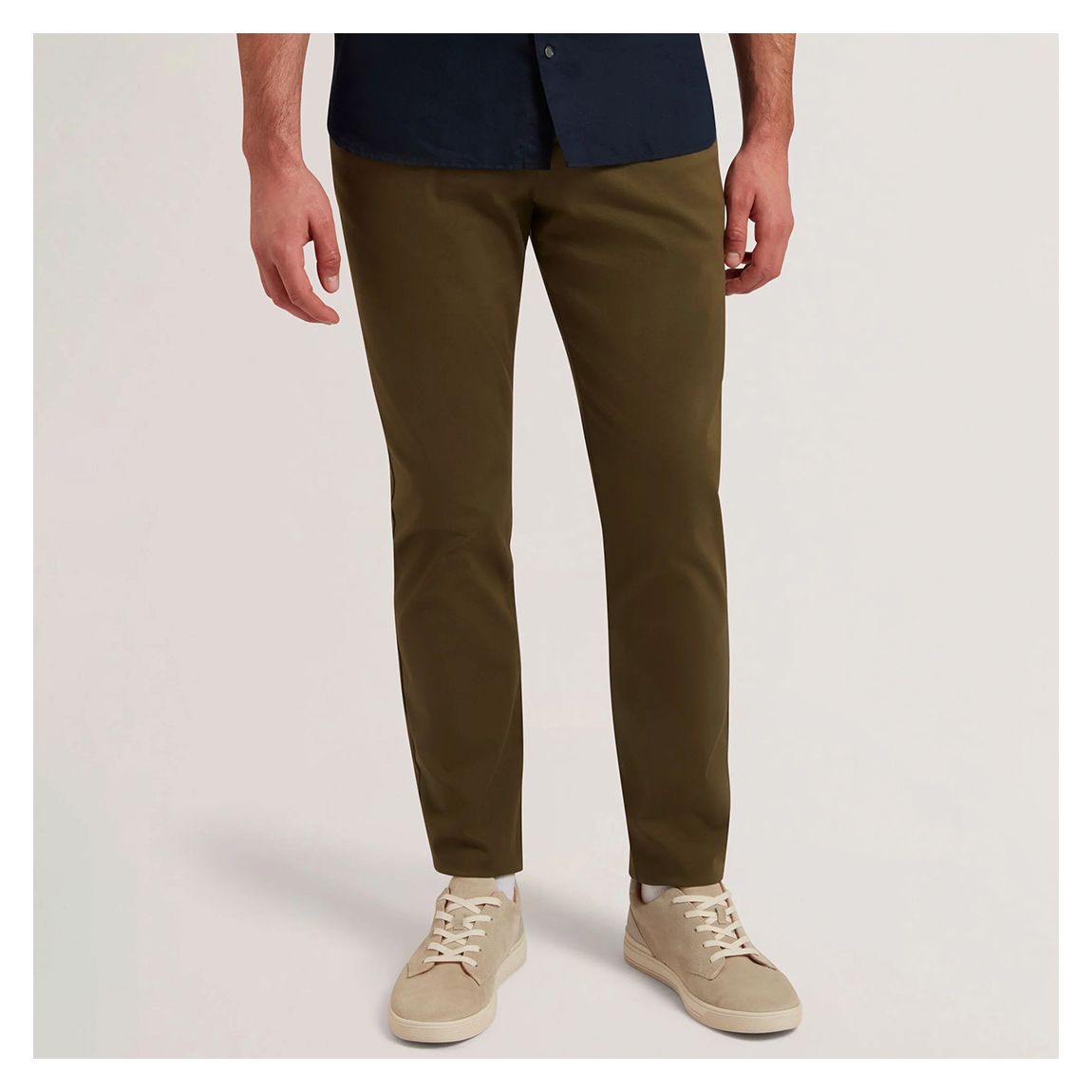 Khaki Batford Slim Fit Chino Trouser main product photo