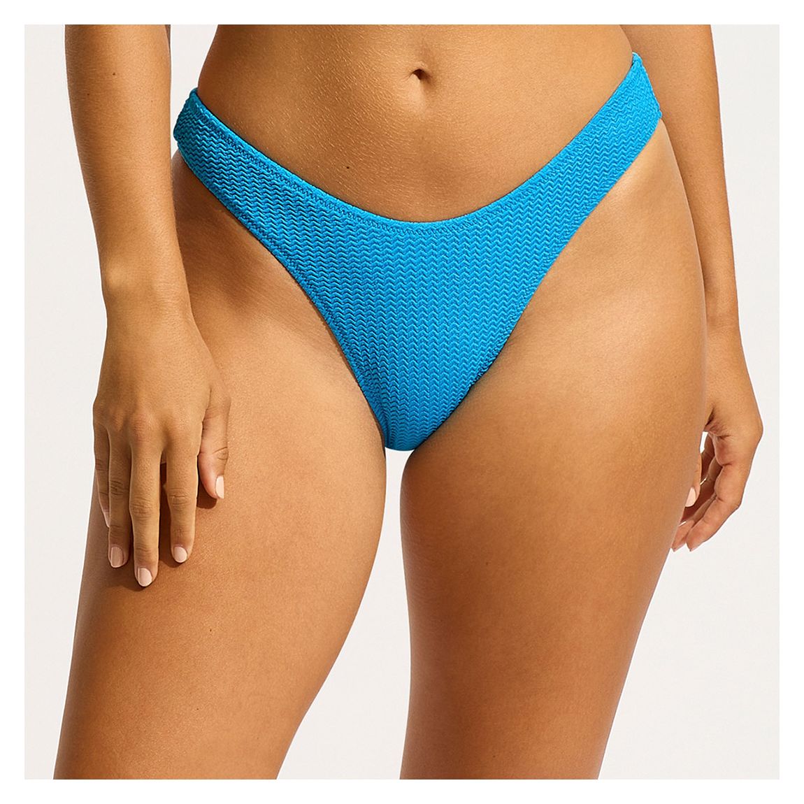 Turquoise High Cut Rio Bikini Bottoms main product photo