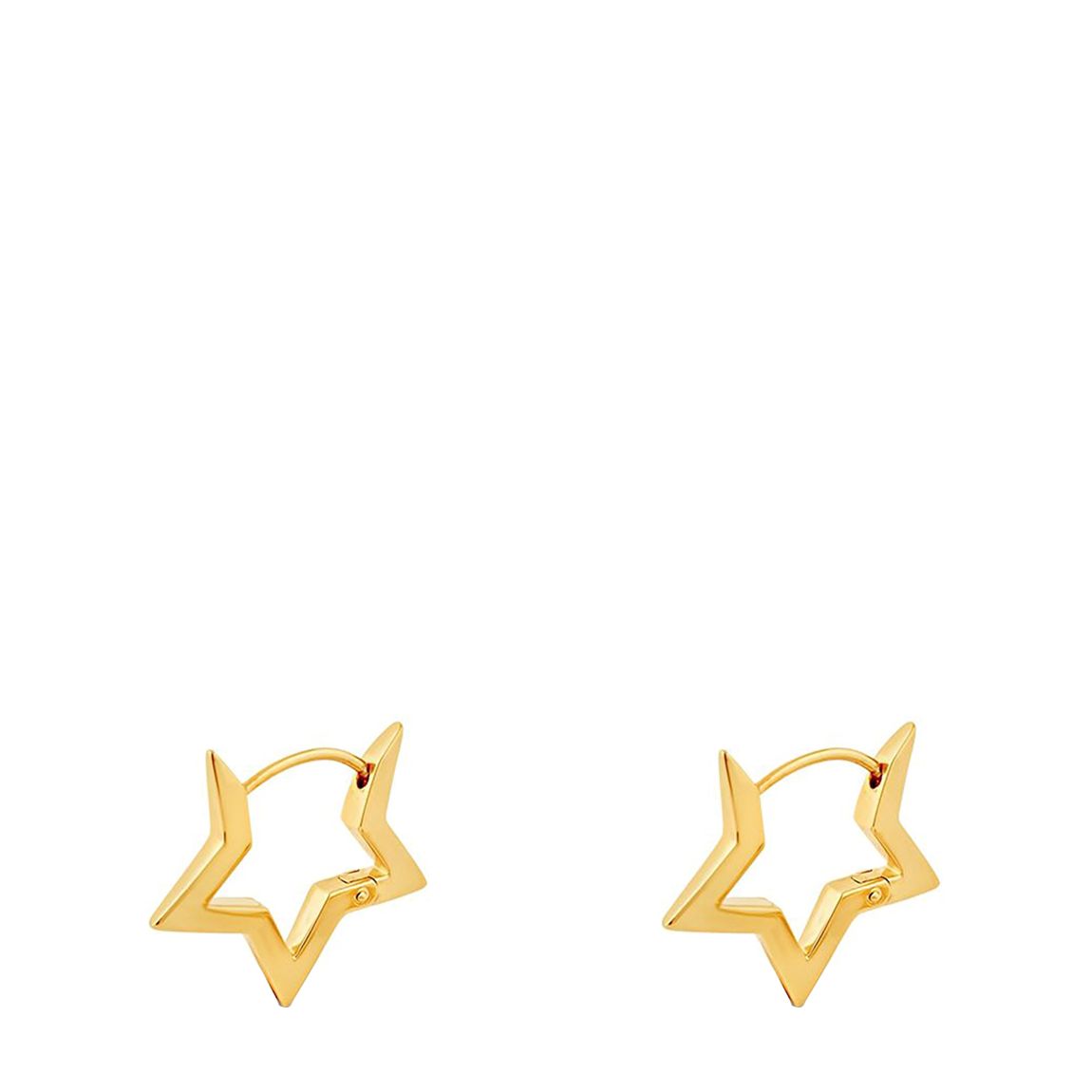 Gold Plated Stargazer Click Hoops main product photo